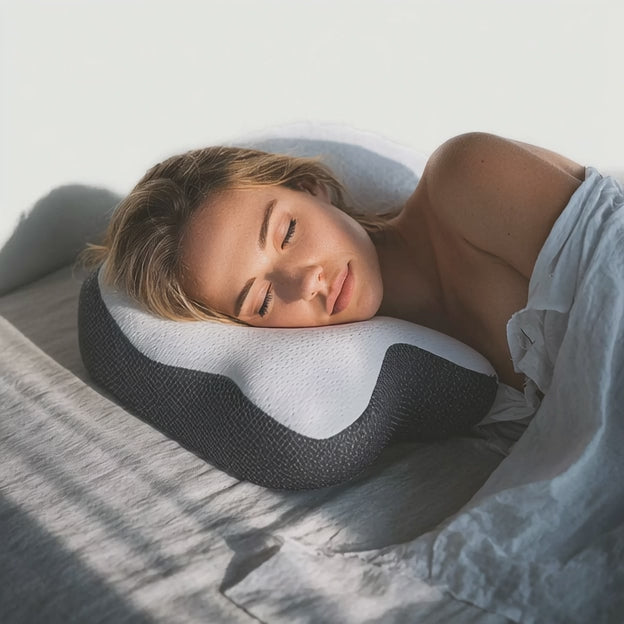 oussin Ergonomique 2 en 1 en Mousse à Mémoire de Forme