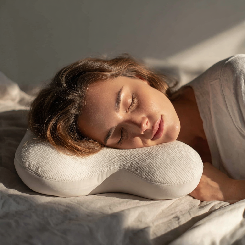 oussin Ergonomique 2 en 1 en Mousse à Mémoire de Forme