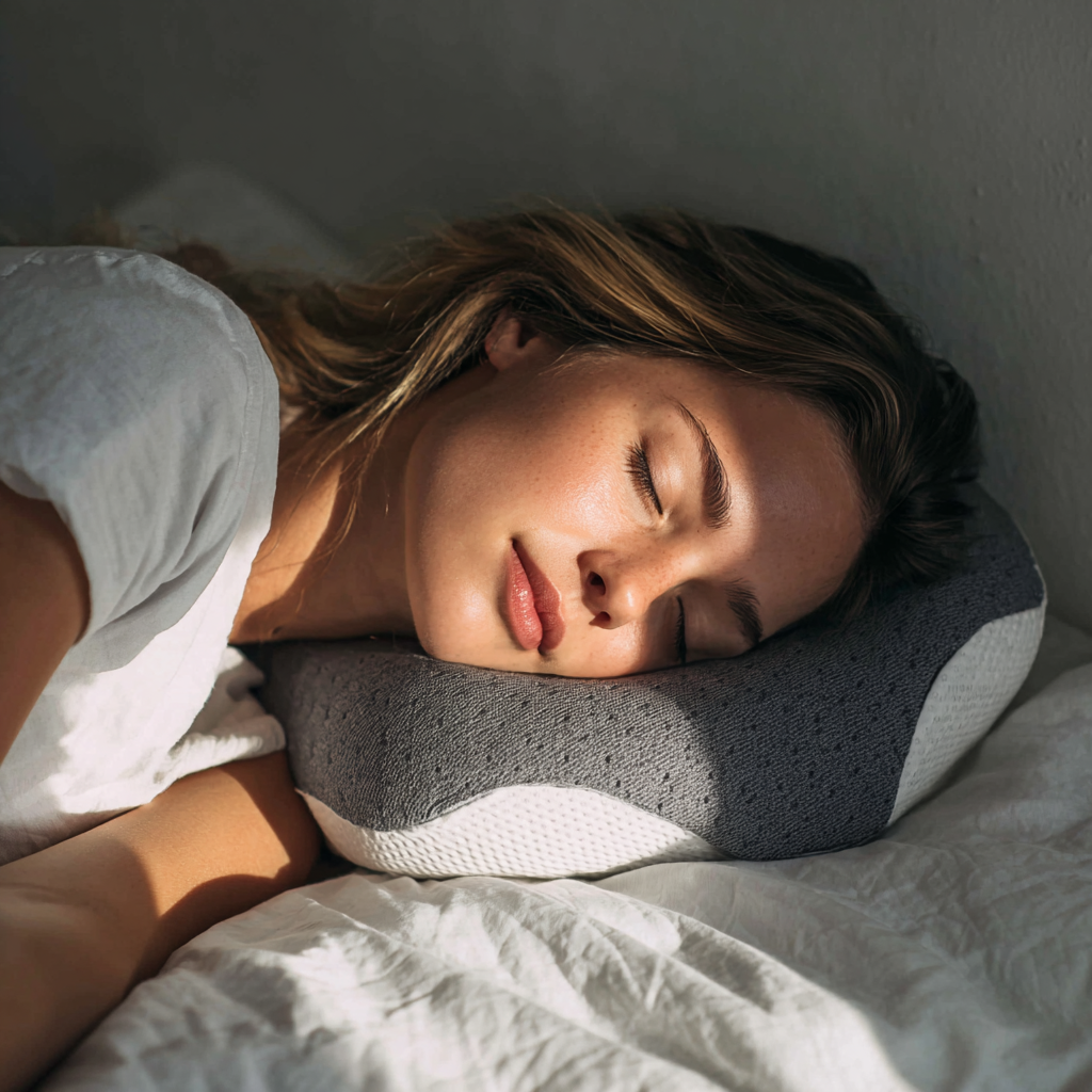 oussin Ergonomique 2 en 1 en Mousse à Mémoire de Forme